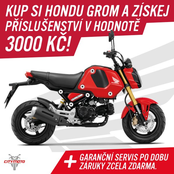 Honda MSX125 Grom černý