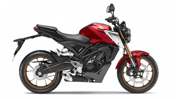 Honda CB125R červená