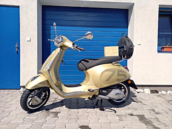 Primavera 125ie ABS bílá